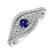 Diamond ring with Sapphire Bright Vision2