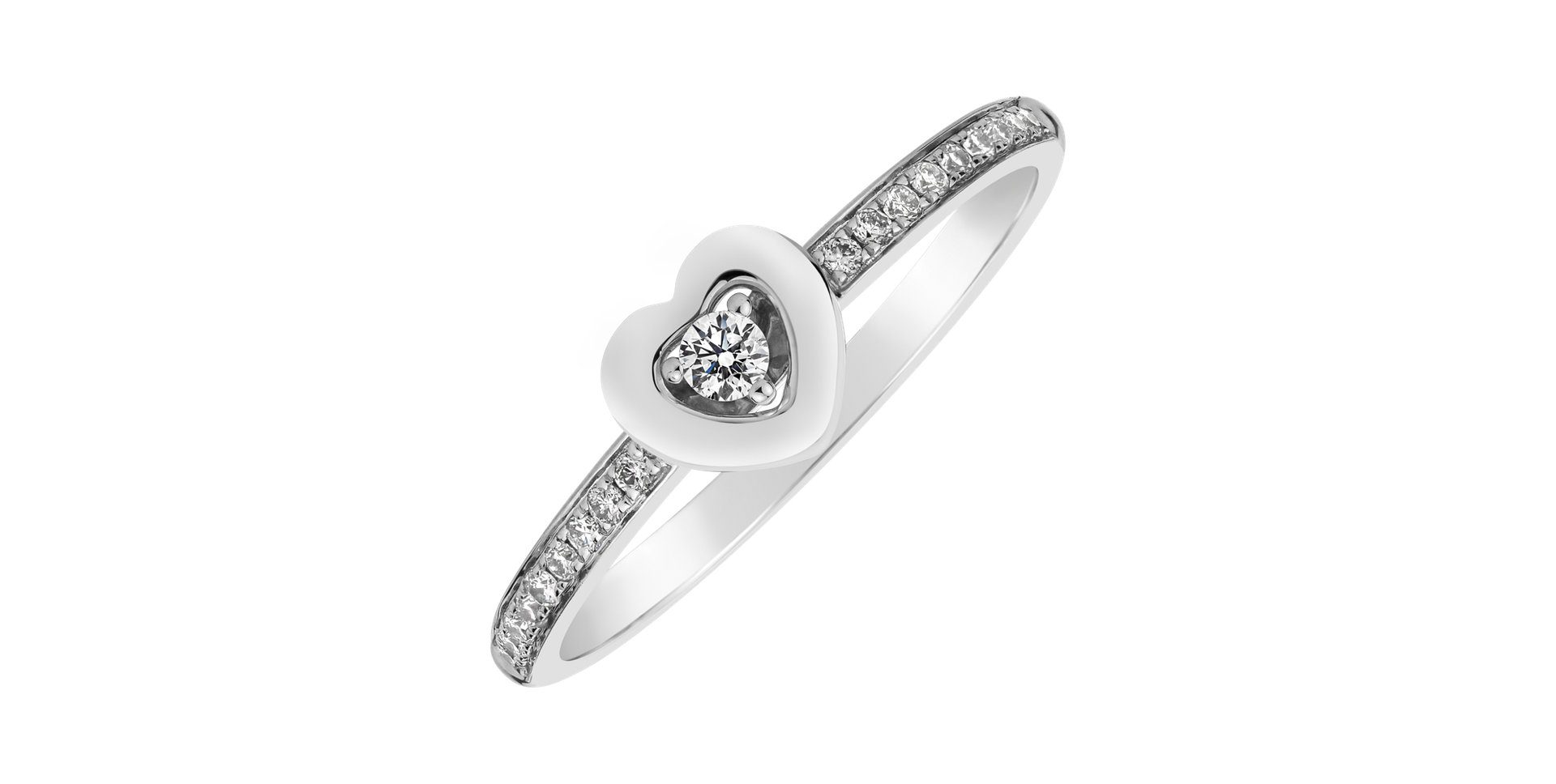 Diamond ring Tender Heart