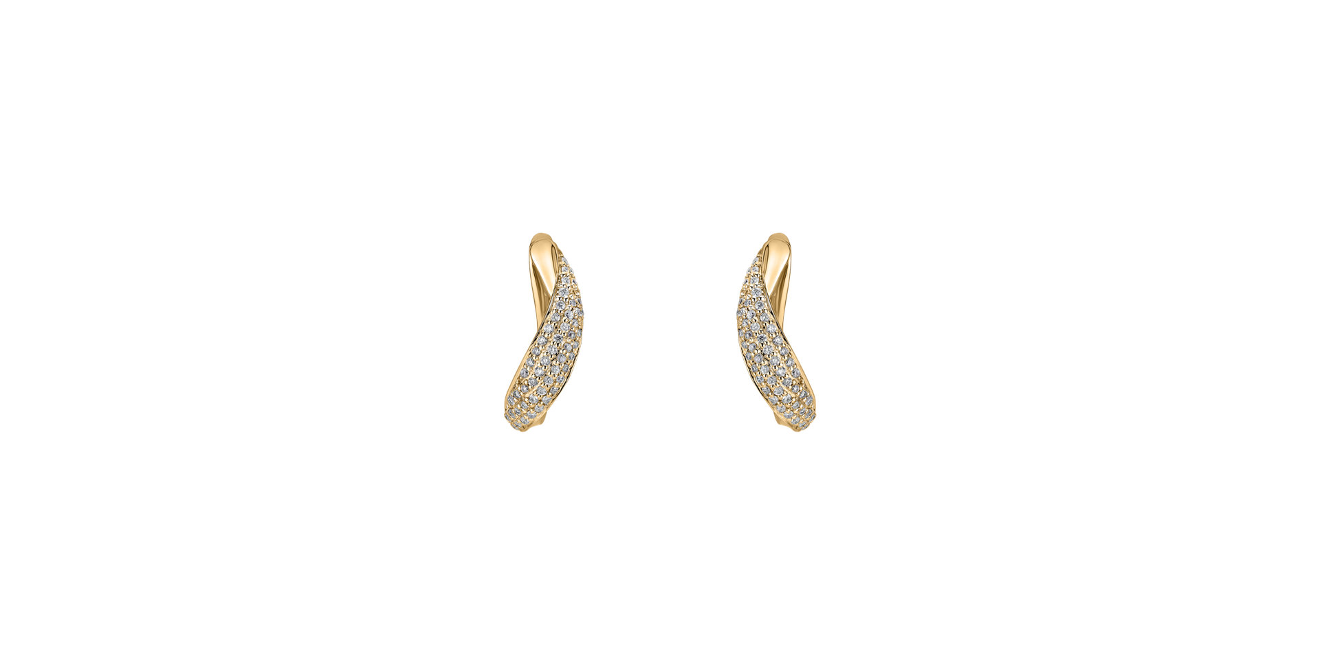 Diamond earrings Divine Moon
