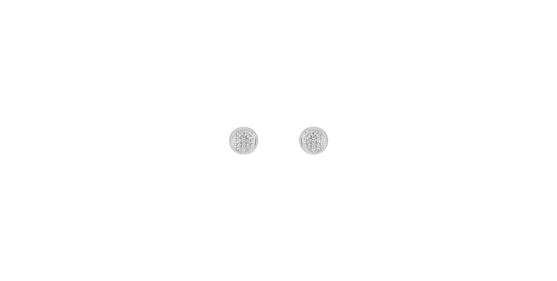 Diamond earrings Charming Dots