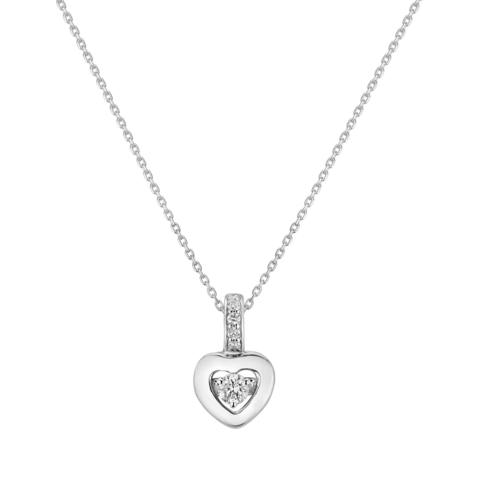 Diamond pendant Petite Heart