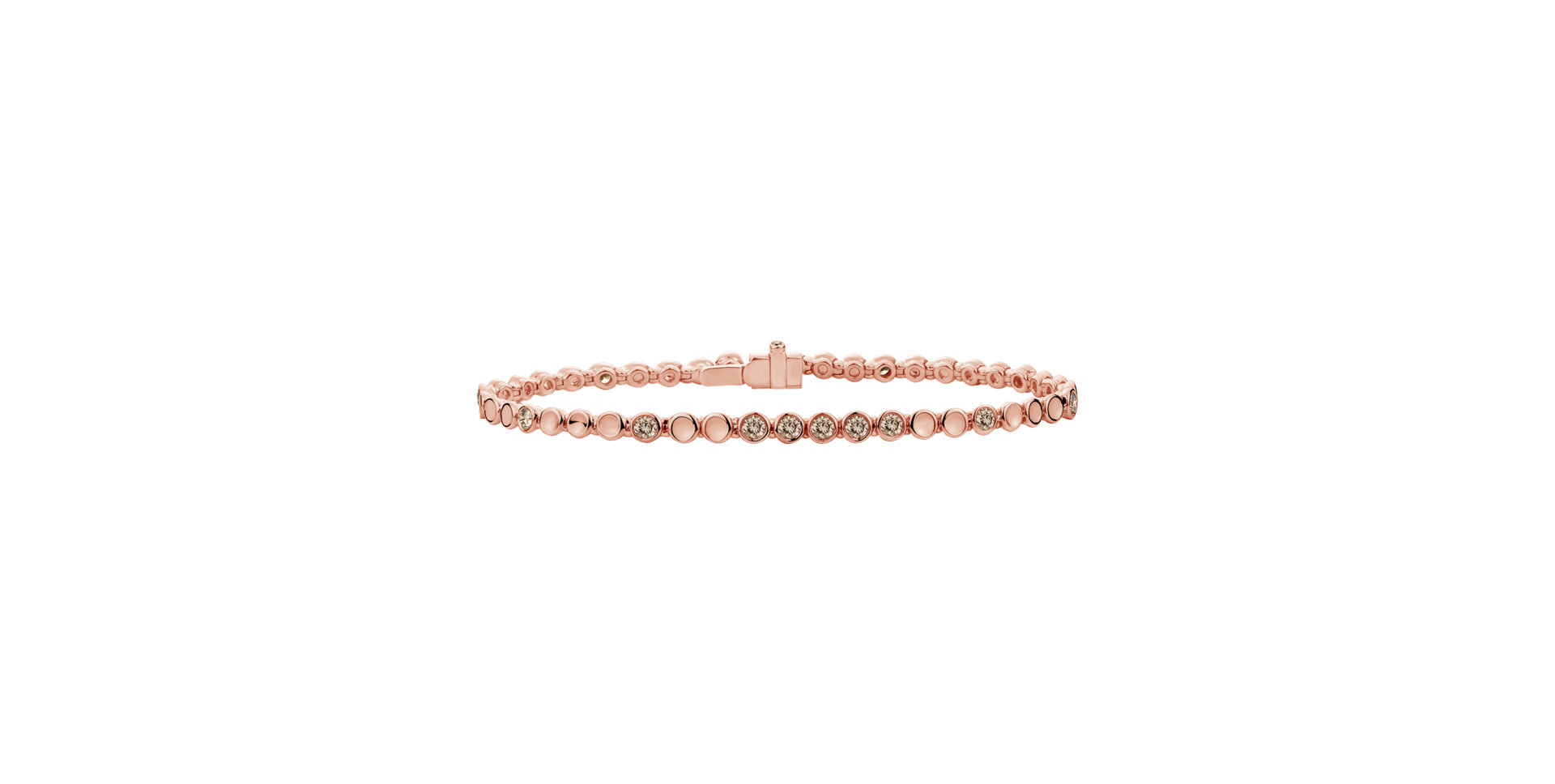 Bracelet with brown diamonds Essential Brilliance