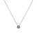 Diamond necklace with Emerald Shiny Constellation2