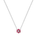 Diamond necklace with Ruby Shiny Constellation2