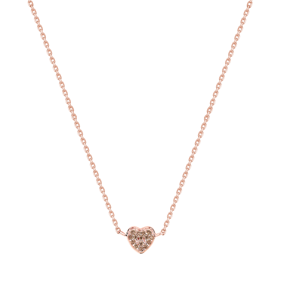 Diamond necklace Tender Heart