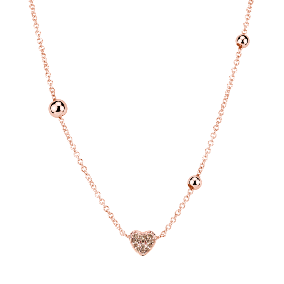 Diamond necklace Tender Heart