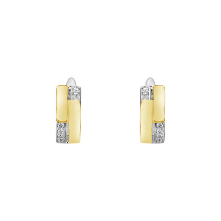 Diamond earrings Star Opium