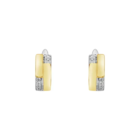 Diamond earrings Star Opium