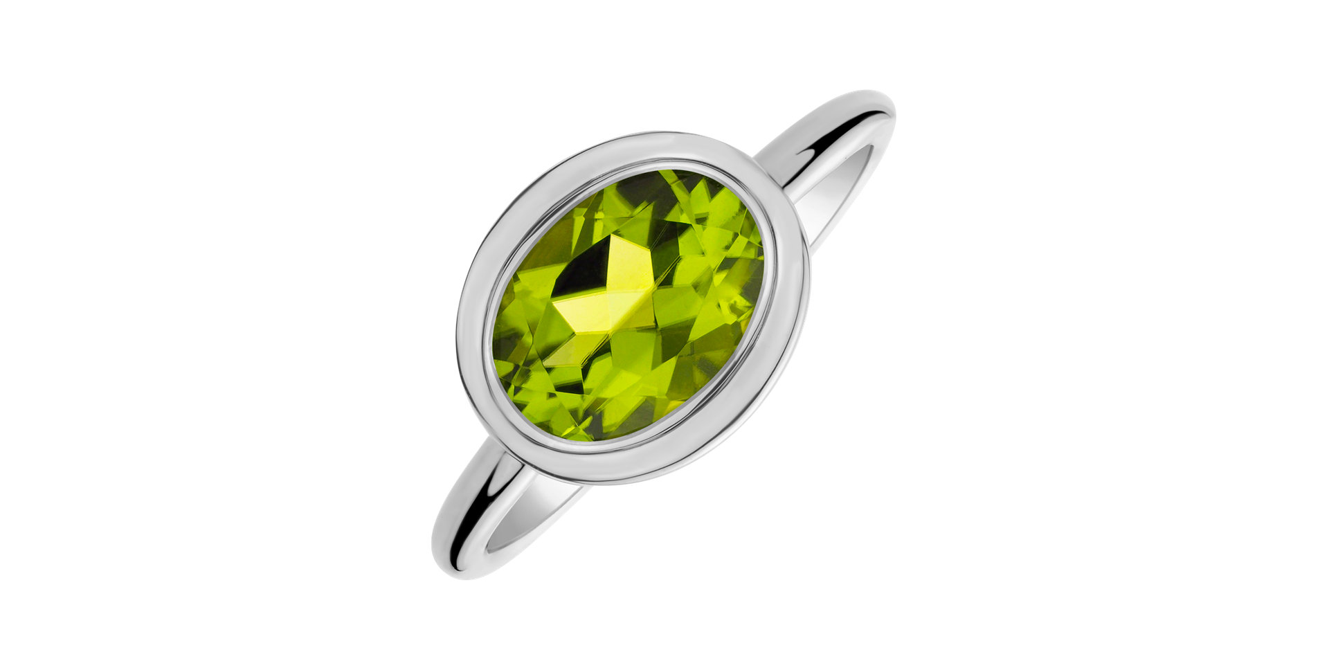 Ring with Peridot Bonbon