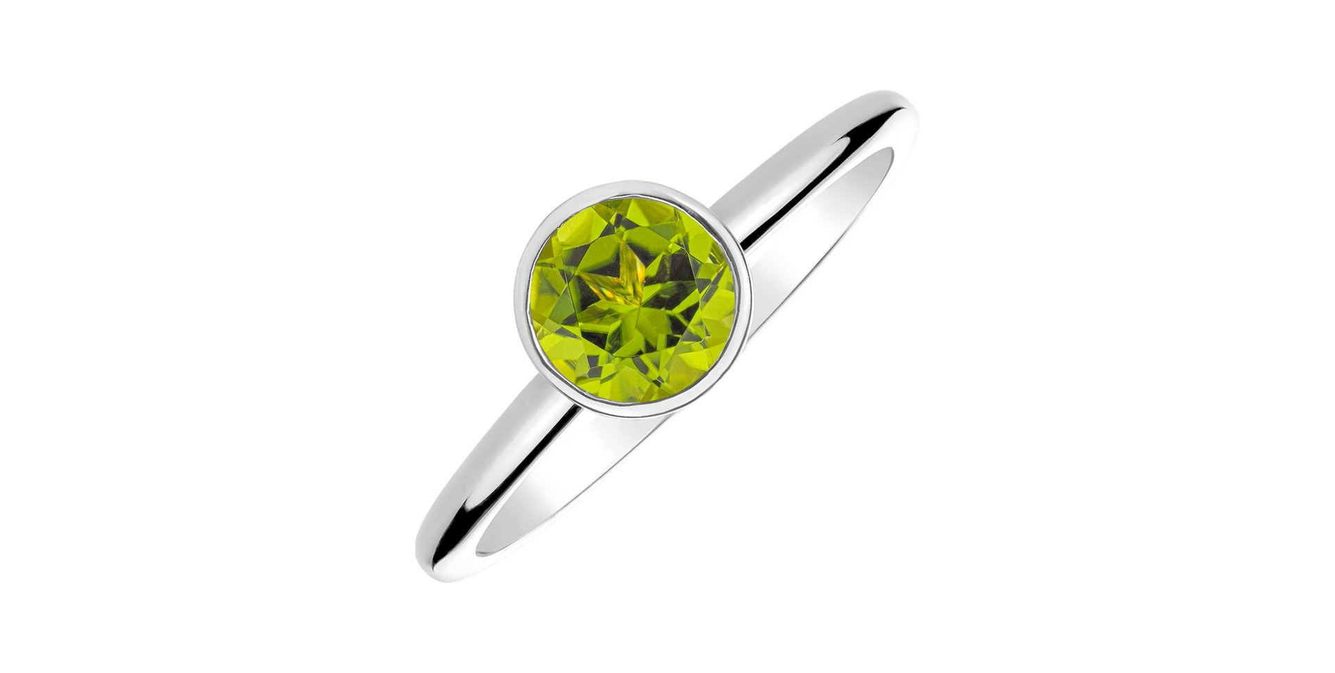 Ring with Peridot Bonbon