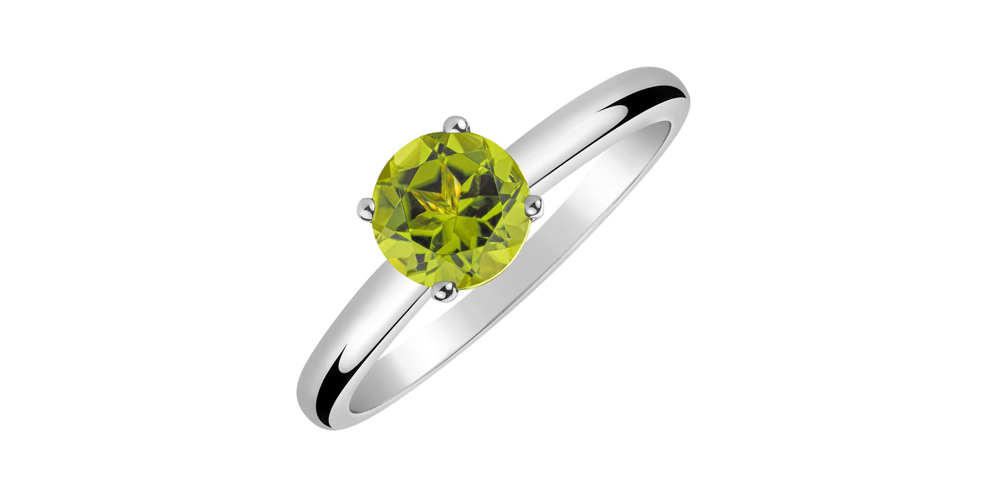 Ring with Peridot Bonbon