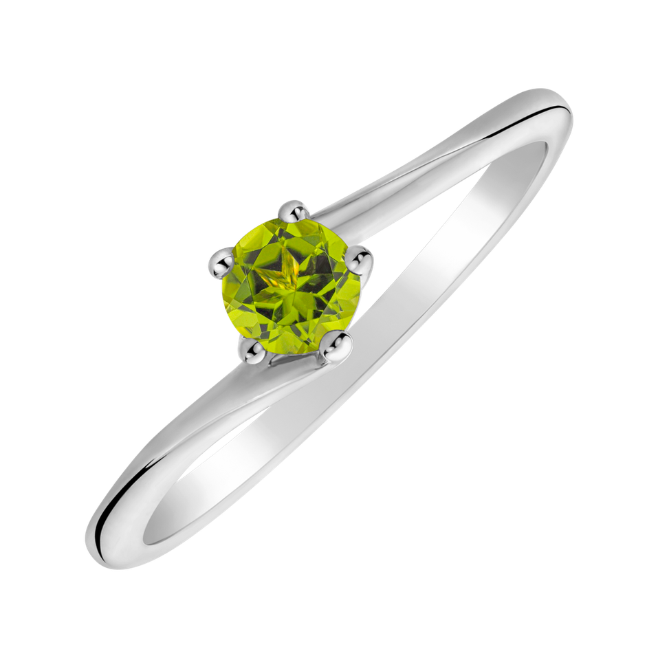 Ring with Peridot Bonbon