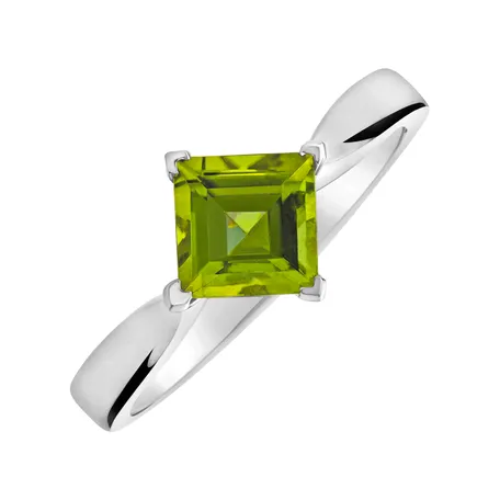 Ring with Peridot Bonbon