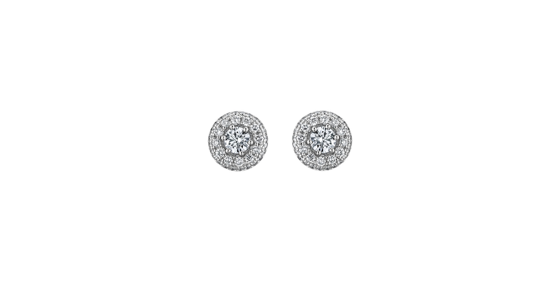 Diamond earrings Éclat