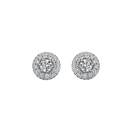 Diamond earrings Éclat