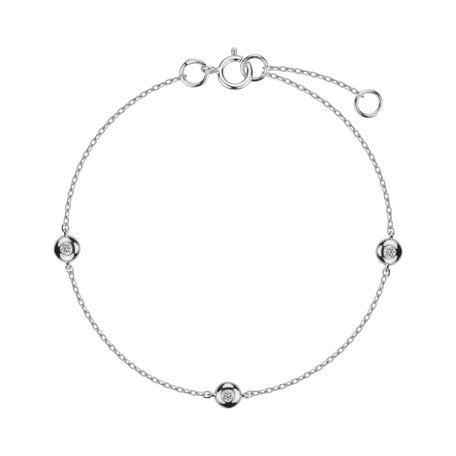 Bracelet with diamonds Sparkling Dots