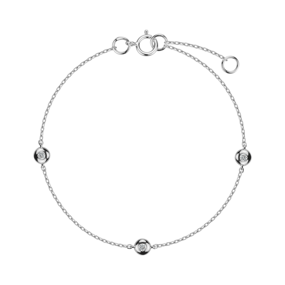 Bracelet with diamonds Sparkling Dot