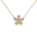 Diamond necklace Sparkling Flower2