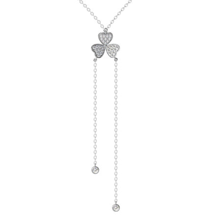 Diamond necklace Flower Waterfall