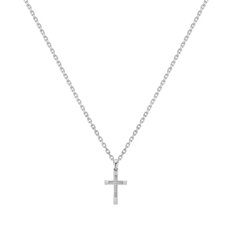Diamond pendant Cross