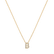 Diamond necklace Glittering Letter B2