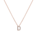 Diamond necklace Glittering Letter D2