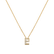 Diamond necklace Glittering Letter E2