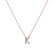 Diamond necklace Glittering Letter K2