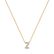 Diamond necklace Glittering Letter Z2
