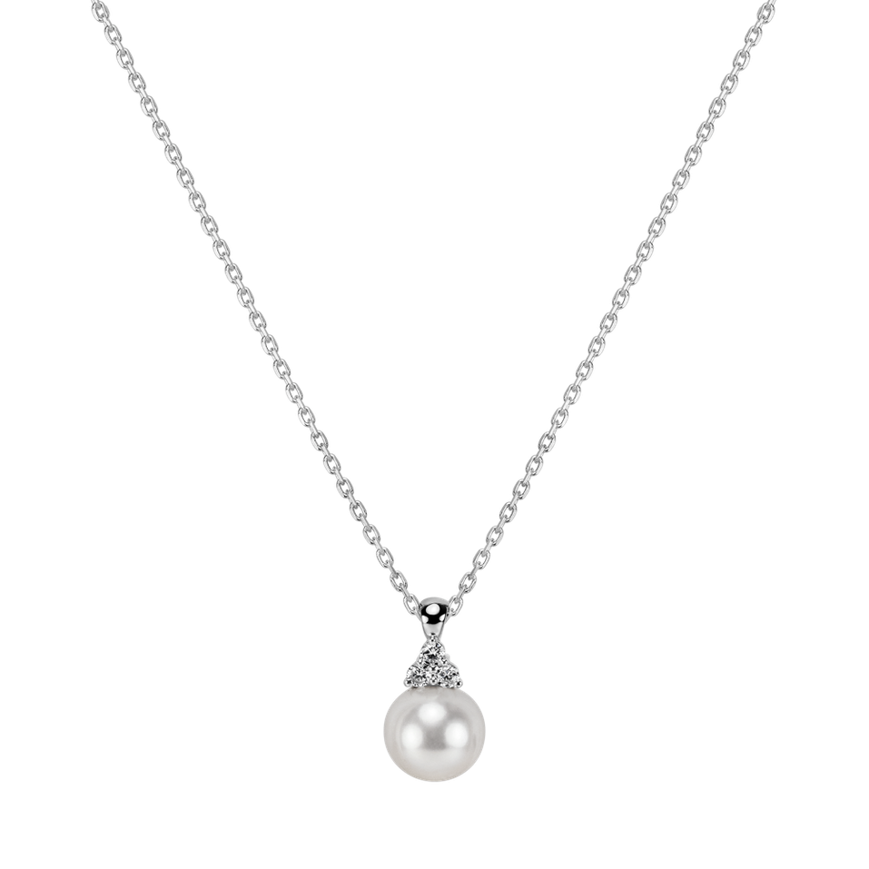 Necklace with Fresh Water Pearl Wonderful Lake