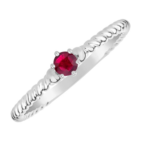 Ring with Ruby Fancy Dream