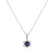 Diamond necklace with Sapphire Snow Star1