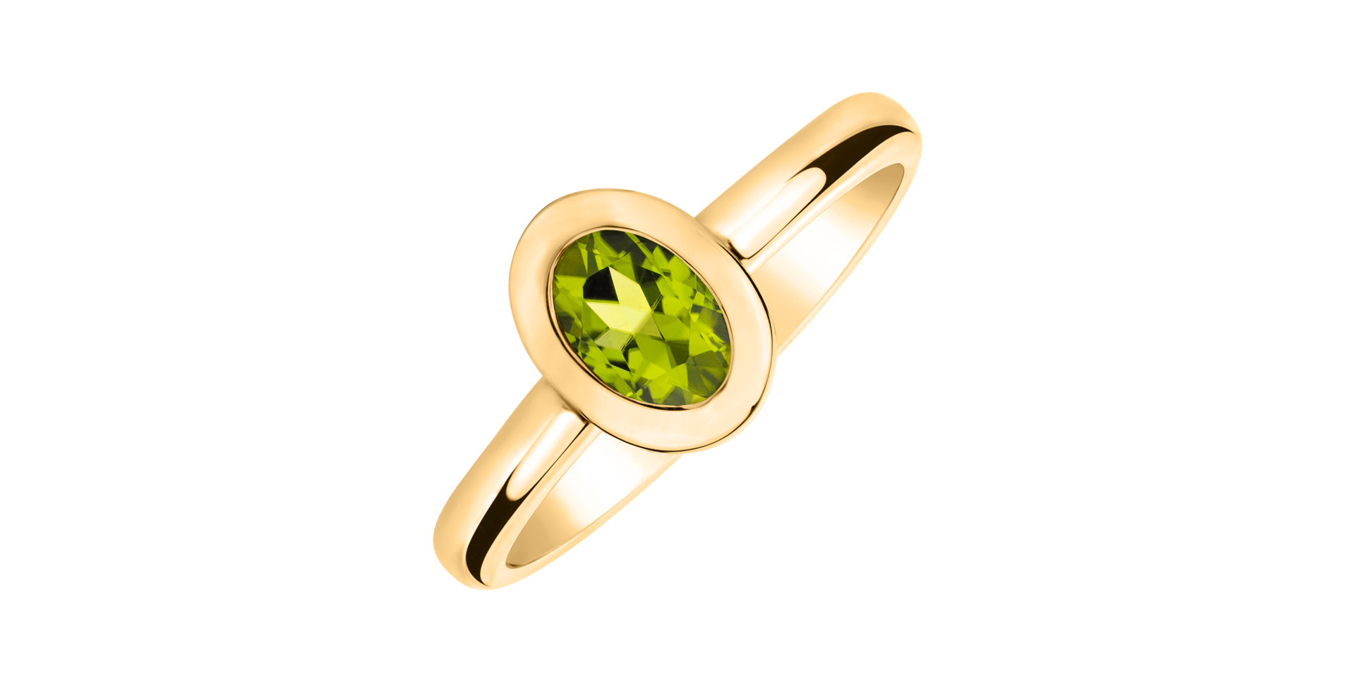 Ring with Peridot Space Bonbon