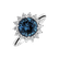 Diamond ring with Topaz London Stellar Sun2