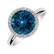 Diamond ring with Topaz London Bonbon2