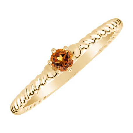 Ring with Citrine Fancy Dream