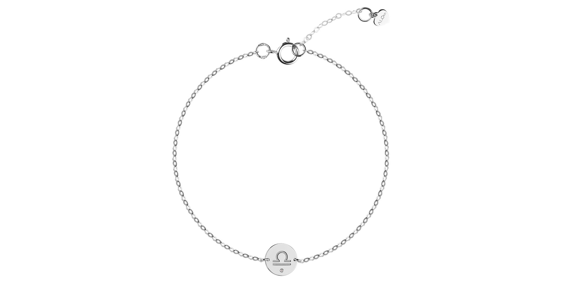 Diamond bracelet Libra