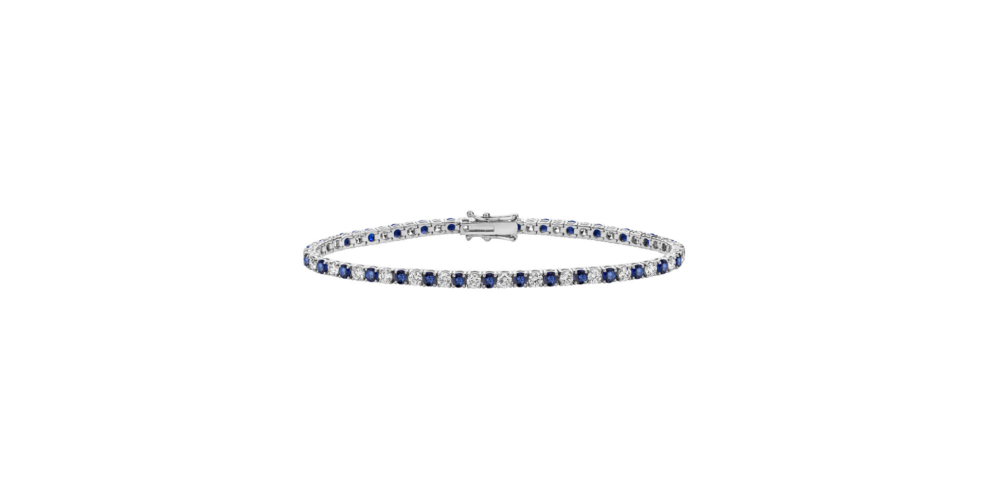 Diamond bracelet with Sapphire Belissia