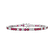 Diamond bracelet with Ruby Belissia2