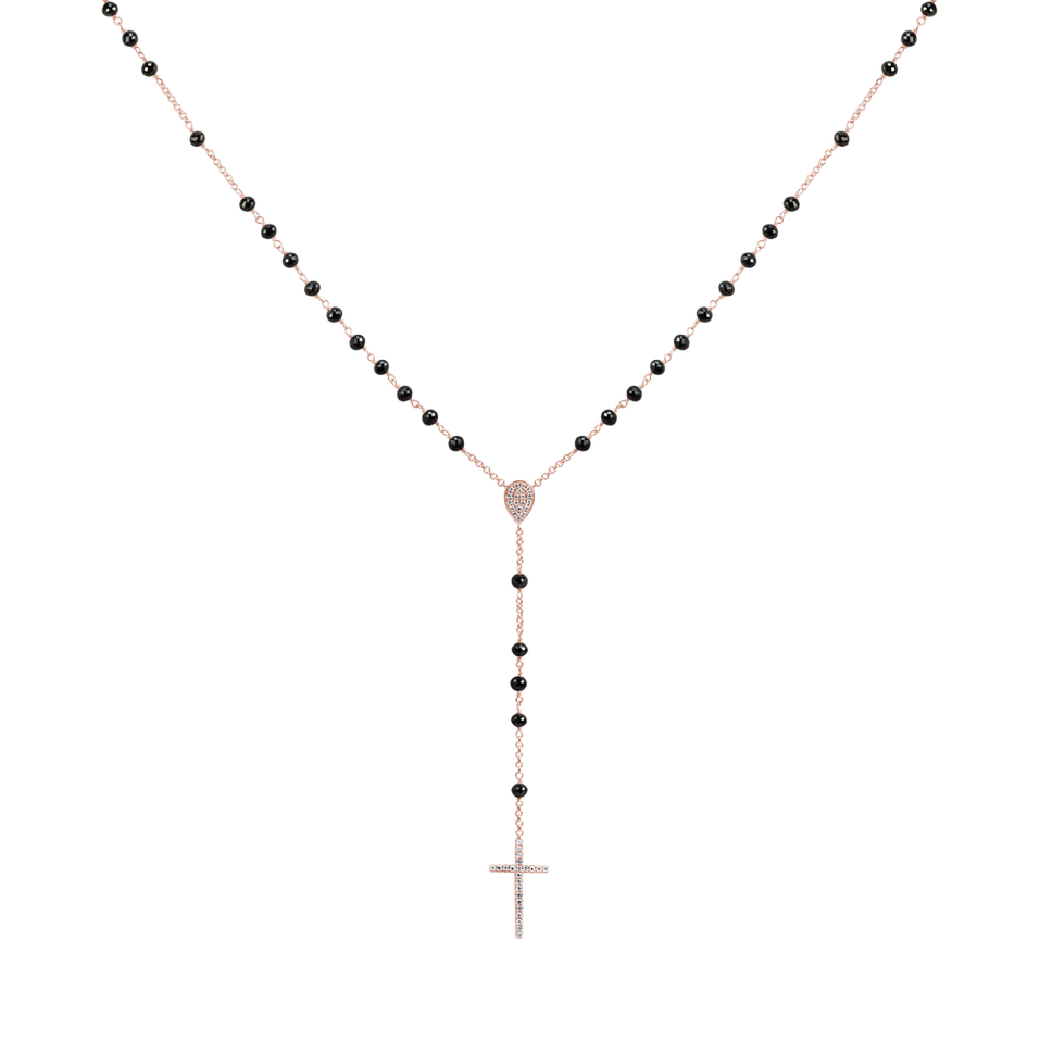 Diamond necklace Elegant Cross