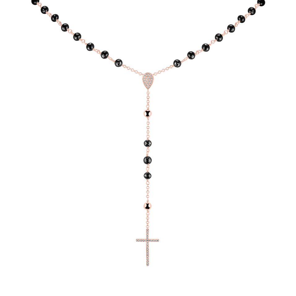 Diamond necklace Elegant Cross