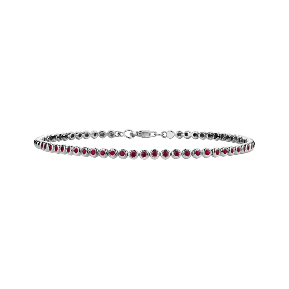 Bracelet with Ruby Essential Spendour