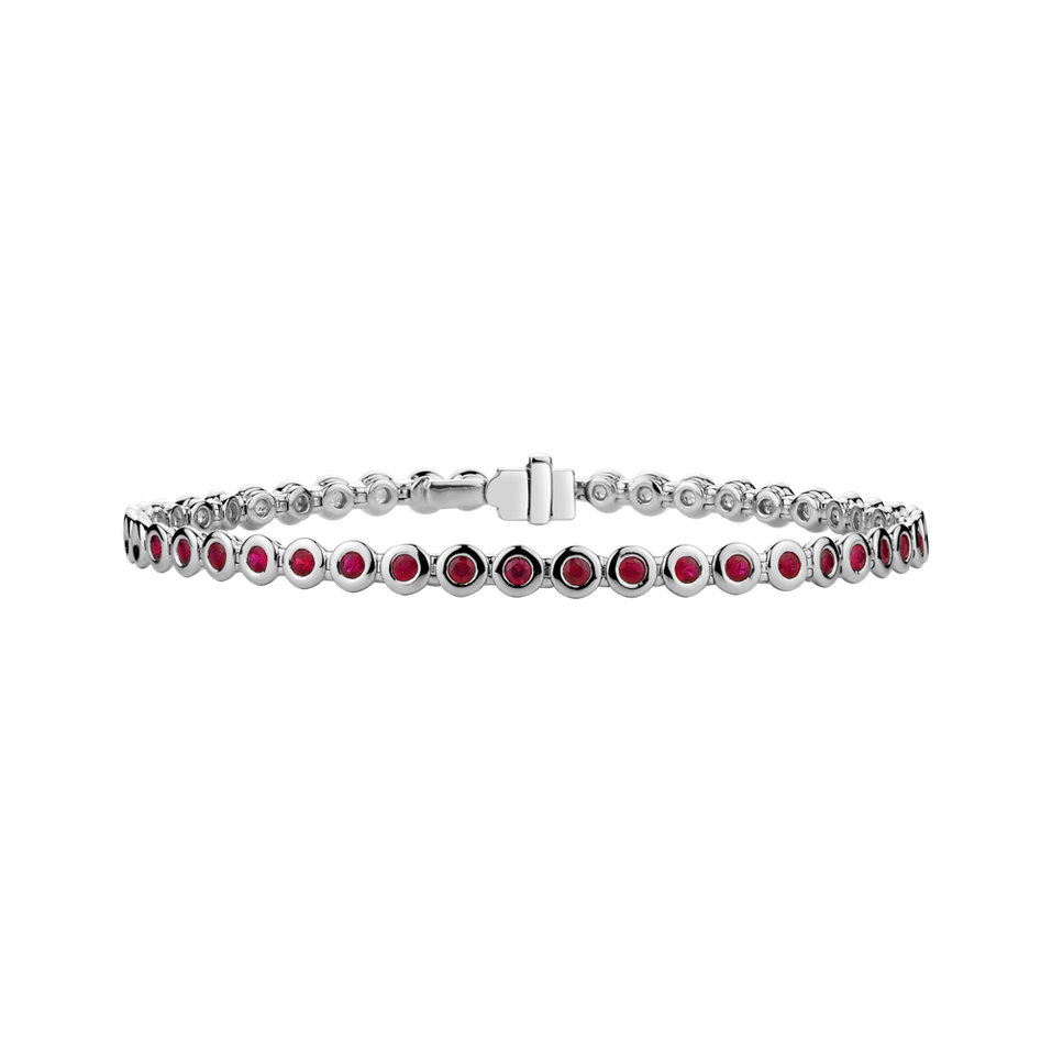 Bracelet with Ruby Essential Brilliance