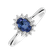 Diamond ring with Sapphire Princess2