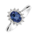 Diamond ring with Sapphire Princess2