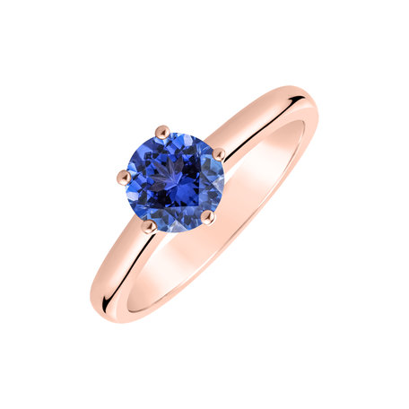 Ring with Tanzanite Peaceful Spirit