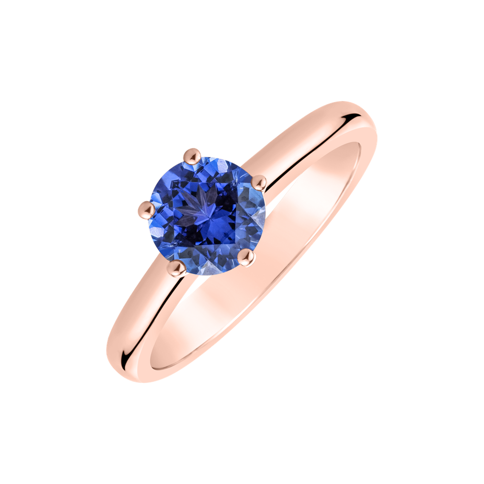 Ring with Tanzanite Peaceful Spirit