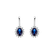 Diamond earrings with Sapphire Princess Sparkle2