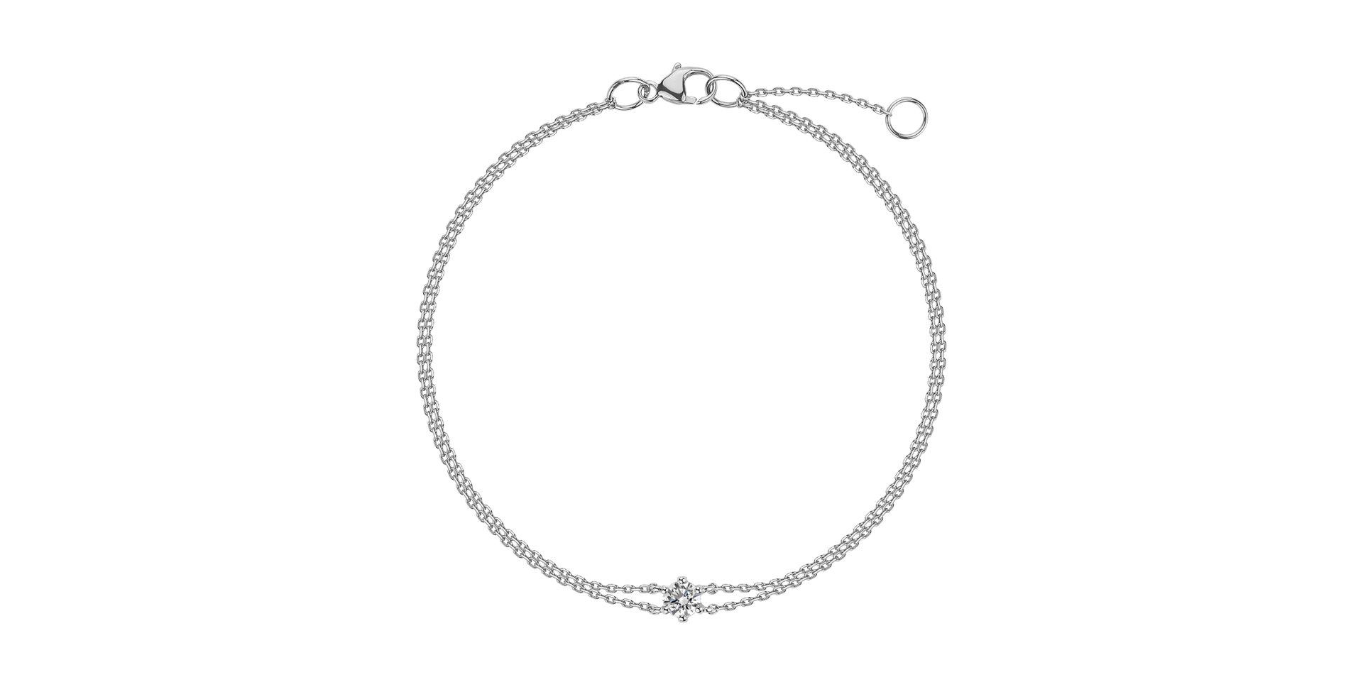 Bracelet with diamonds Essential Shine