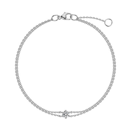 Bracelet with diamonds Essential Shine